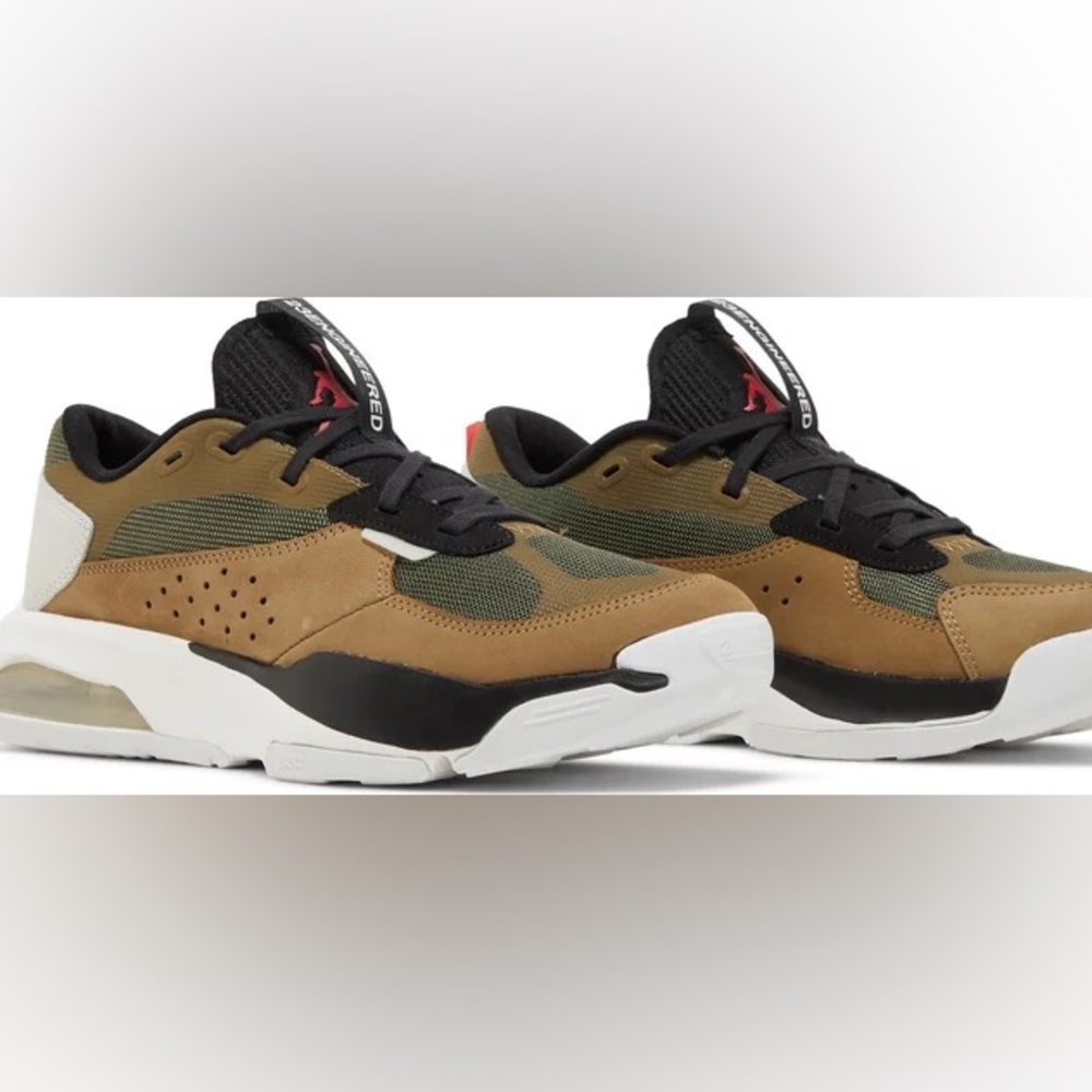 Men’s SIZE US 9 Jordan Air 200E 'Medium Olive Brown Kelp'